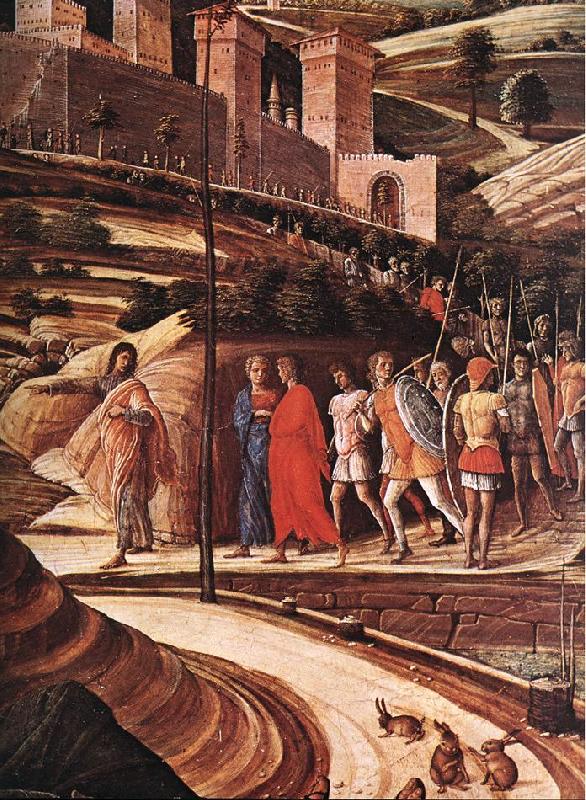MANTEGNA, Andrea Agony in the Garden (detail) sg oil painting image